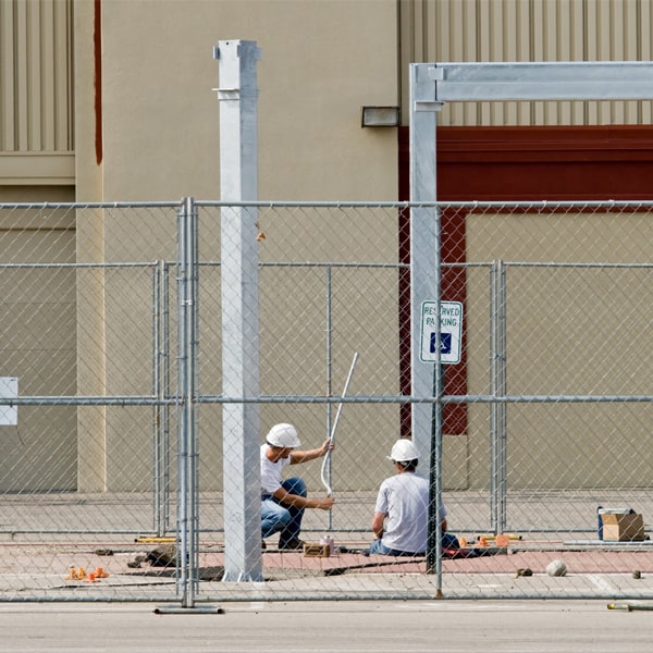 how much time can i rent the temporary fence for my building site or event in Holliston